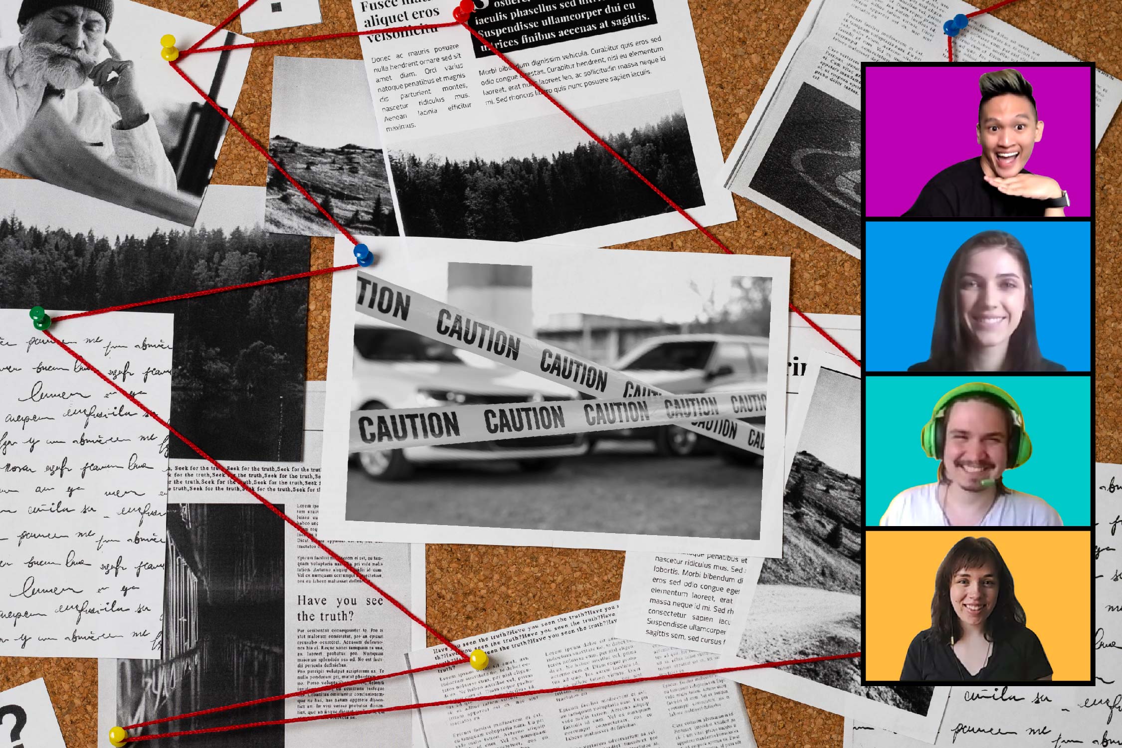 Teammates Solving Activity Online