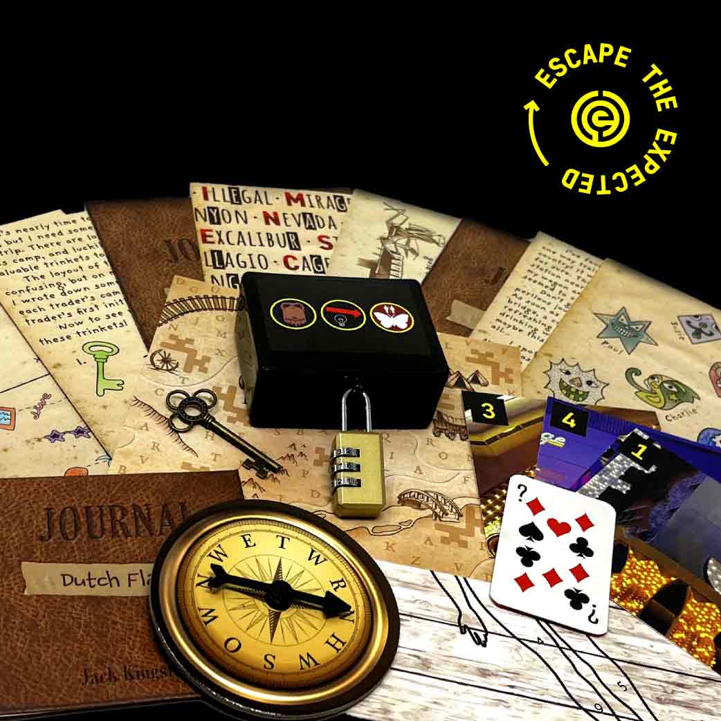 Las Vegas escape room game contents