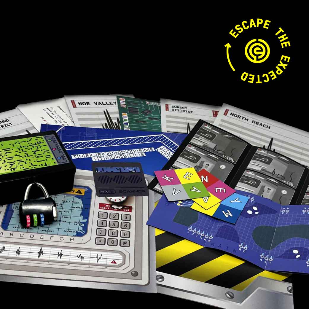 Escape the City SF game contents