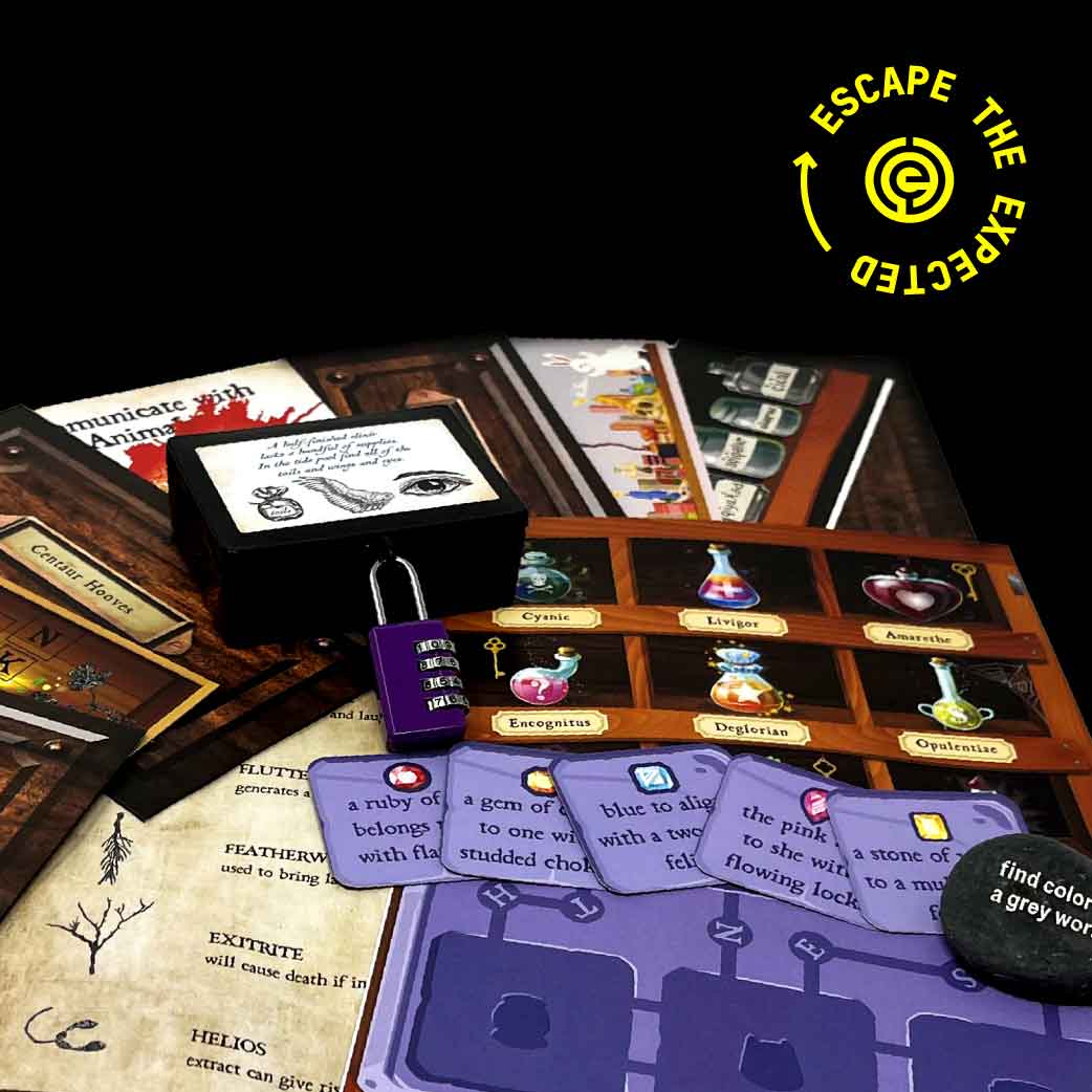 Seattle escape room game contents