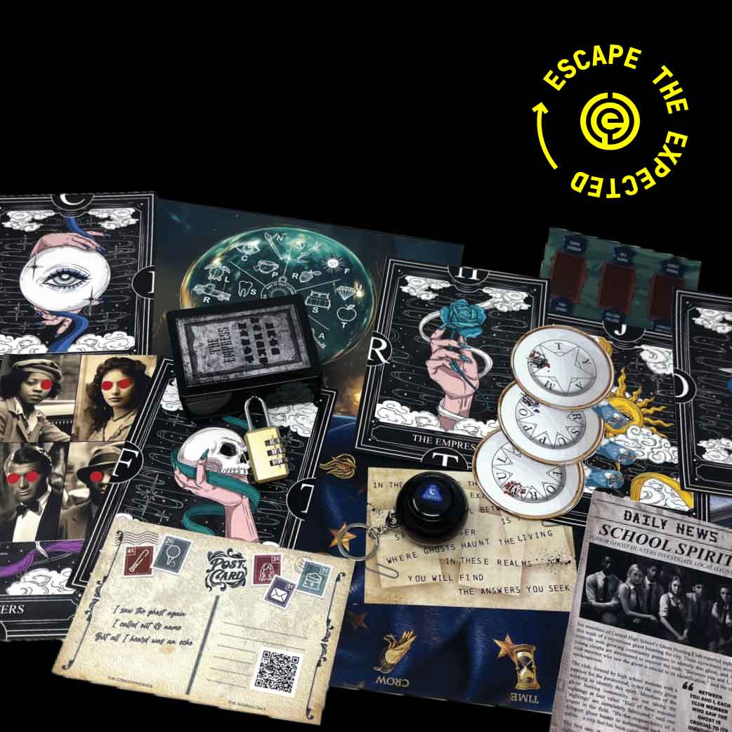 The Relic escape room game contents