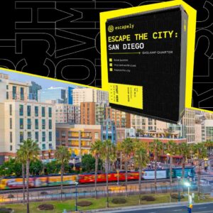 San Diego Gaslamp Quarter outdoor escape room in a box